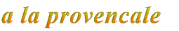 a la provencale